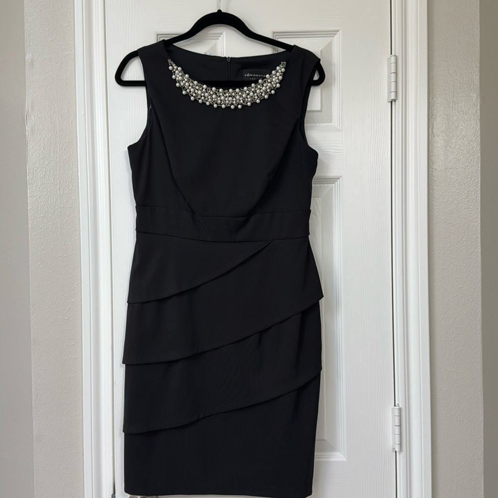 Connected apparel dress.